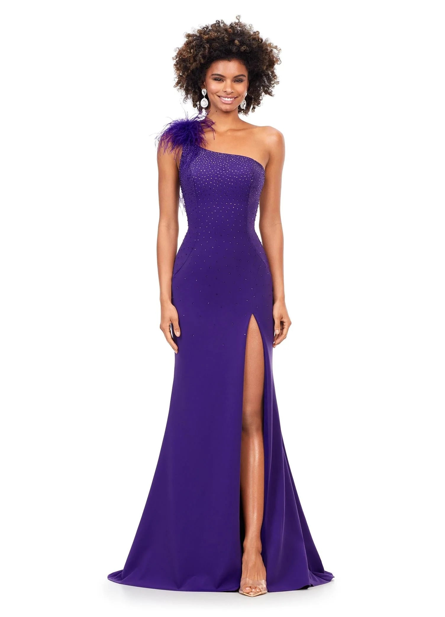 ashley lauren purple dress Ashley Lauren Style 12279 Long Prom Dress Pageant Formal Evening Gown 14 / Yellow